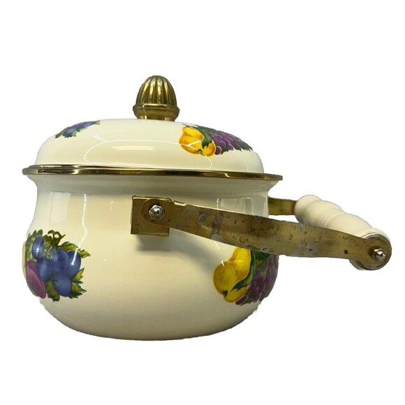 Vintage Metro VitroCeramic Gas Electric Induction Fruit Theme Country Tea Kettle - Picture 5 of 16